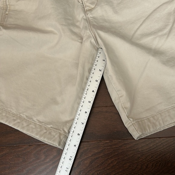 COPY - Vintage Abercrombie & Fitch Khaki Button Fly Shorts - Picture 8 of 8